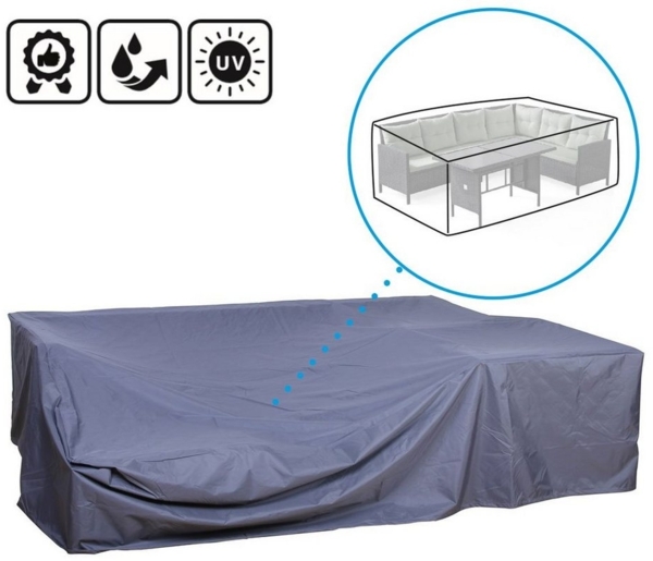 SVITA Schutzhülle Madison Monroe Lounge Abdeckung Gartenmöbel Plane Rattan Set