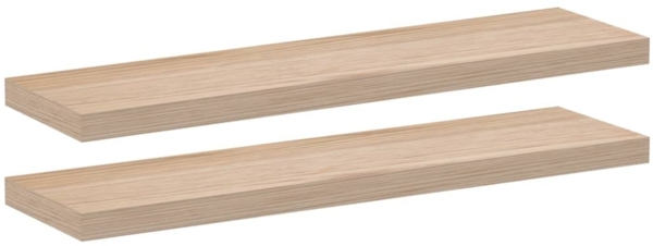 vidaXL Schweberegale 2 Stk. 90x23,5x4 cm Holzwerkstoff 4010695