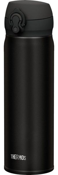 THERMOS Thermosflasche Ultralight, Trinkflasche, Iso Flasche, Leicht, Edelstahl, Matt Black, 0. 5 L, 4035. 232. 050
