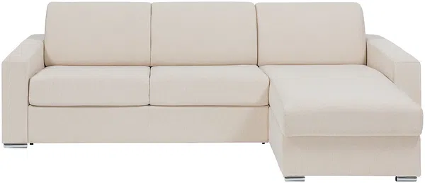 Vente-unique - CALITO Sofa Stoff Beige - B 223 cm152 cm x H 85 cm x L 298 cm