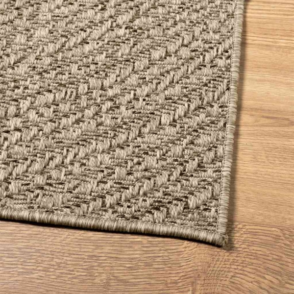 vidaXL Teppich ZIZUR Beige 200x290 cm Jute-Optik Indoor und Outdoor 4010411 Bild 5