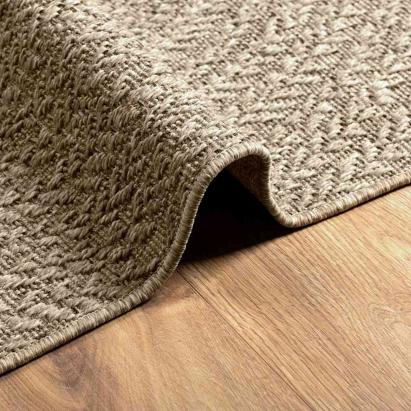 vidaXL Teppich ZIZUR Beige 200x290 cm Jute-Optik Indoor und Outdoor 4010411 Bild 7