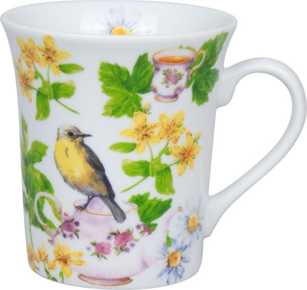 KÖNITZ Becher TEA BIRDS 410 ml, Porzellan