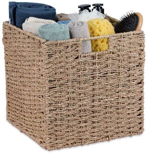 Geflochtener Aufbewahrungskorb Seegras 10048877