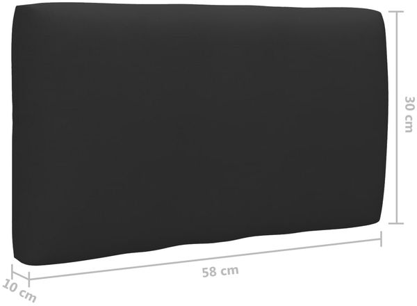 vidaXL 6-tlg. Paletten-Lounge-Set mit Kissen Imprägniertes Kiefernholz 3066968 Bild 11