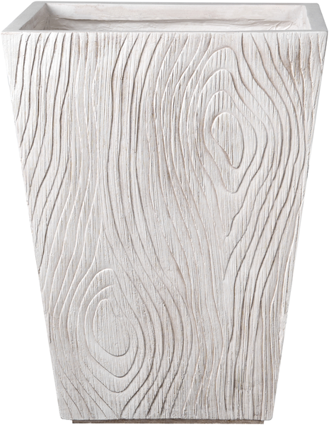 Blumenkübel BAIHE 42 cm Hellbeige