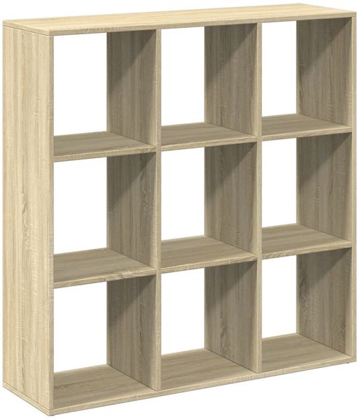 vidaXL Raumteiler-Bücherregal Sonoma-Eiche 102x29x103,5 cm 858041 Bild 6