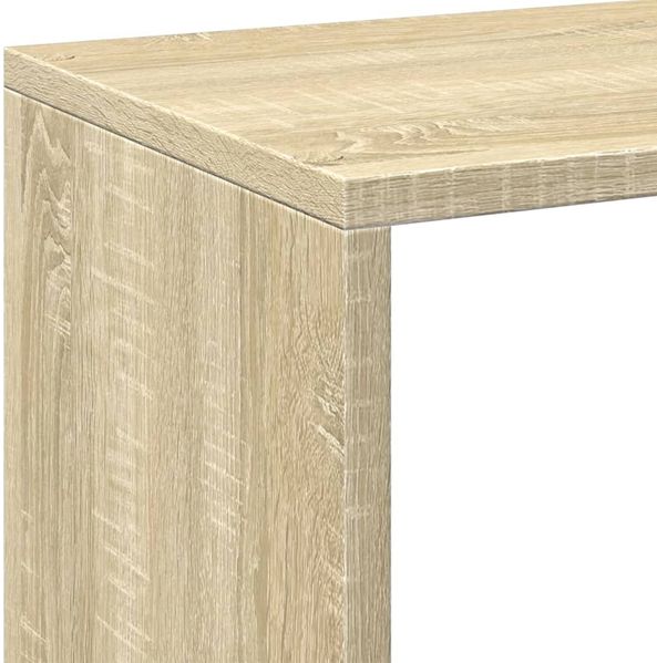 vidaXL Raumteiler-Bücherregal Sonoma-Eiche 102x29x103,5 cm 858041 Bild 8