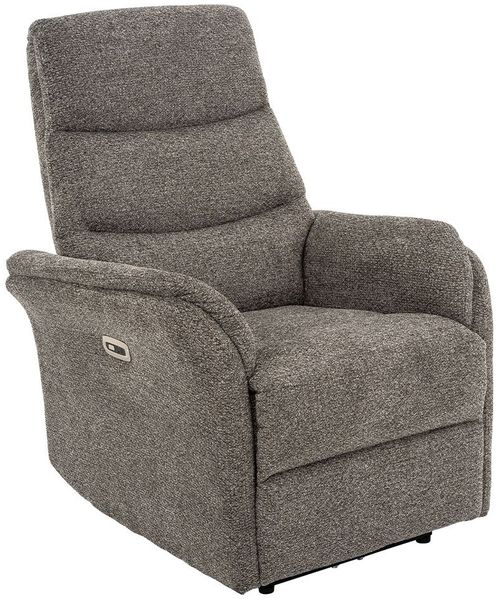 TV-Sessel Ameland, Stoff, Grau, 77 x 107 x 86 cm