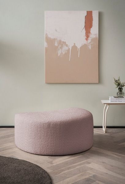 LeGer Home by Lena Gercke Hocker Isalie, in modernen Farben und verschiedenen Stoffen, gepolstert, kombinierbar mit XXL-Sessel ISALIE