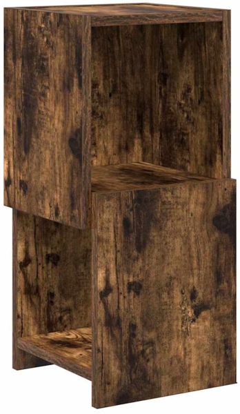 vidaXL Eckschrank Weiß 25,5 x 25 x 55 cm Holzwerkstoff 889825