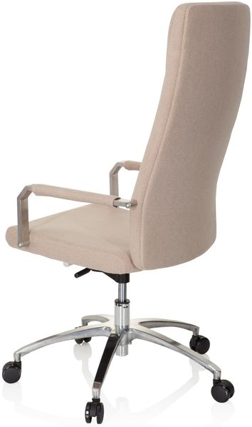 hjh OFFICE Home Office Bürostuhl SARANTO PLUS I Stoff beige Bild 7