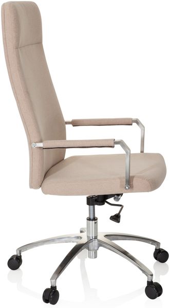 hjh OFFICE Home Office Bürostuhl SARANTO PLUS I Stoff beige Bild 3