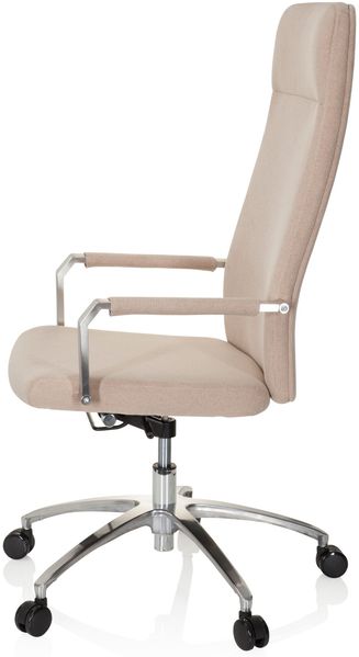 hjh OFFICE Home Office Bürostuhl SARANTO PLUS I Stoff beige Bild 8