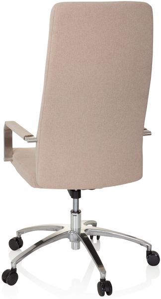 hjh OFFICE Home Office Bürostuhl SARANTO PLUS I Stoff beige Bild 6