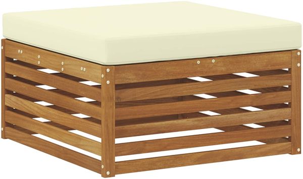 vidaXL Outdoor-Sofagarnitur mit Kissen 8 pcs Natur und Creme 3373935 Bild 4