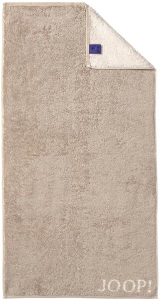 JOOP! Duschtuch Classic Frottierkollektion - 80x150 cm, Walkfrottier Beige