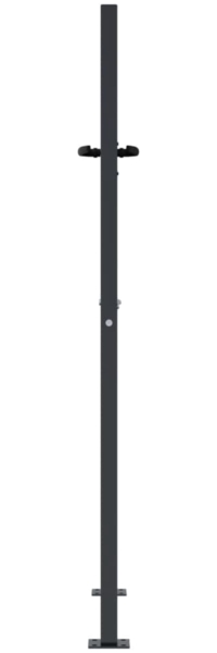 vidaXL Gartentor Anthrazit 105x130 cm Stahl Baum-Design 153156 Bild 4