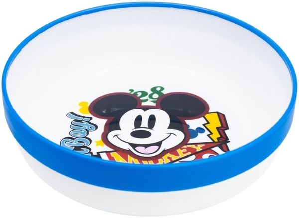 Disney Mickey Mouse Kindergeschirr ab 4 Jahren Schale für Kinder mikrowellengeeignet