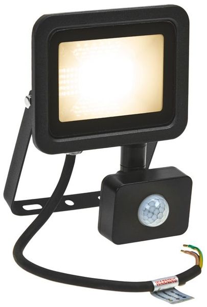 NOCTIS LUX 2 SMD 230V 20W IP44 WW black with sensor Bild 2