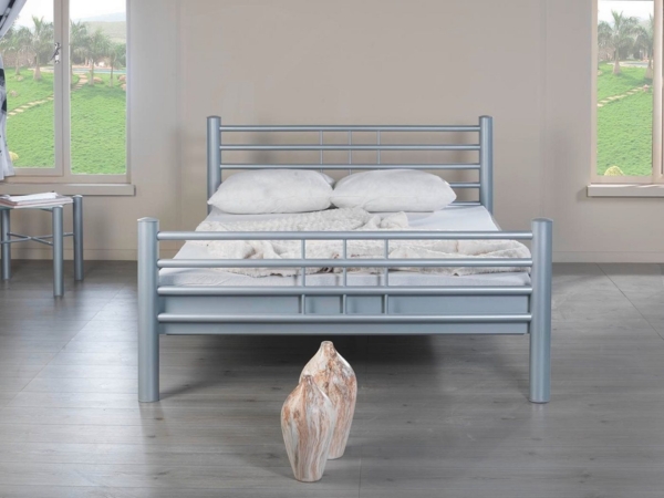 BedBox Metallbett Lea, traumhaft klassisches Bett, stabil und langlebig Bild 2