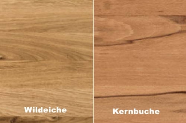 Forestales Massivholzbett Navarra mit Kopfteil IV Kernbuche 180x200 cm Bild 3