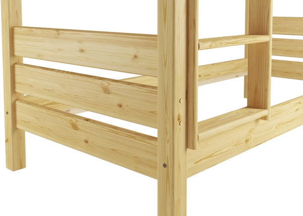 Etagenbett Kiefer natur 80x190 Zubehör wählbar Stockbett Hochbett teilbar V-60.16-08-190T100Rollrost. Matratzen und Bettkasten inkl. Bild 4