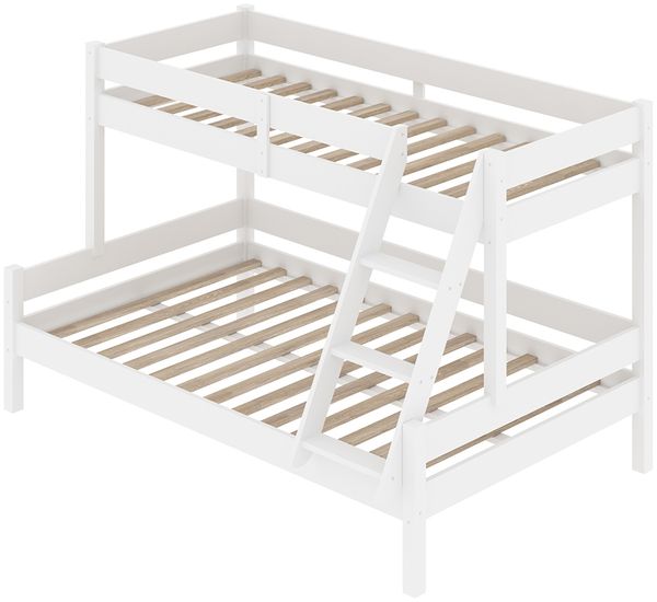 Etagenbett Everest Weiß 120x200 / 80x200 cm Vitalispa