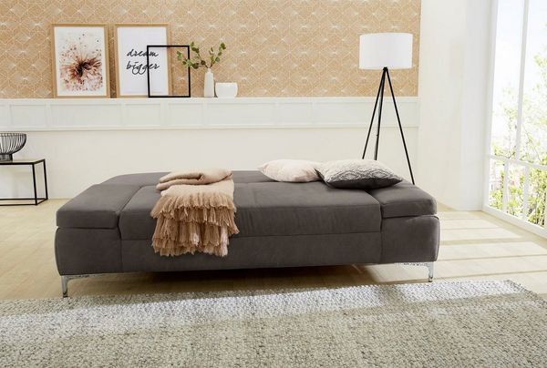 Jockenhöfer Gruppe Schlafsofa Jano, klassisches Schlafsofa mit individuell, verstellbaren Armlehnen