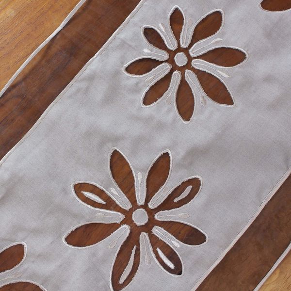 Tischläufer Organzablüte Tischdecke Tischtuch Tischband Esstisch Tisch Deko