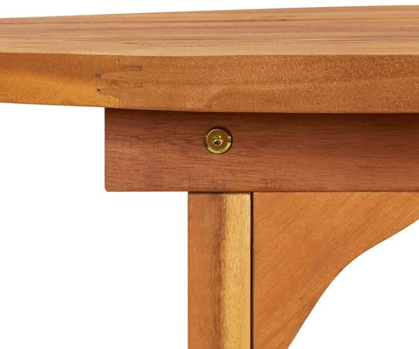 vidaXL Garten-Esstisch 220x90x75 cm Massivholz Akazie 315949 Bild 5