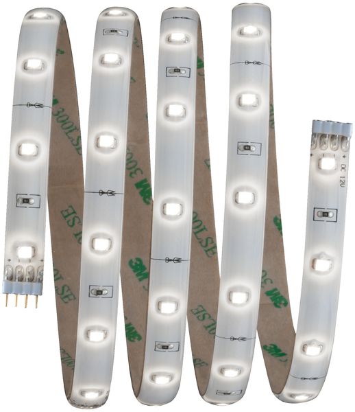 Paulmann No. 70318 YourLED Stripe Basisset 1,5m Tageslichtweiß Weiß, klar beschichtet