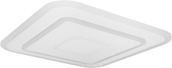 Osram SMART+ WiFi Orbis Saddie LED Deckenleuchte Weiß 500x500 mm, 32W, 2850lm, RGB+TW 2700-6500K, WiFi, Alexa