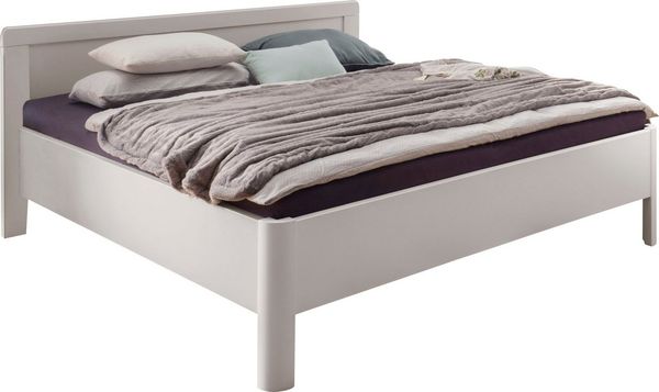 WIEMANN Holzbett Bern, Bettgestell, Bettrahmen, für Schlafzimmer (4-fache Liegehöhenverstellung, MADE IN GERMANY), verschiedene Größen und Farben, in Komforthöhe