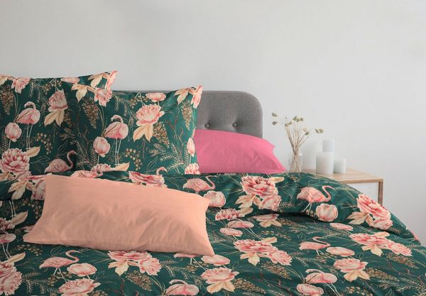 Adam Bettwäsche Eden, Renforcé, 2 teilig, aus 100 % Bio-Baumwolle, 2 teilig - Bettwäsche Set