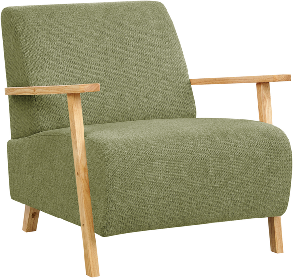 Sessel LESJA Stoff Grün