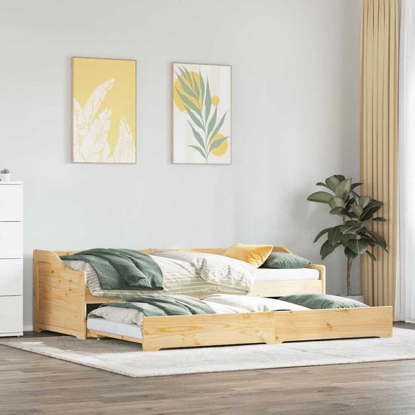 vidaXL Tagesbett Ausziehbar ohne Matratze IRUN 90x200cm 42000161