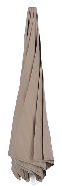 Sonnenschirm Ravenna, Polyacryl-Bezug, modern, taupe, knickbar, für Outdoor