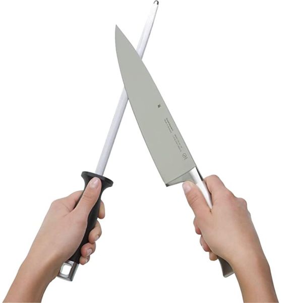 WMF Grand Gourmet Wetzstahl 36 cm, Wetzstab für Messer Bild 4
