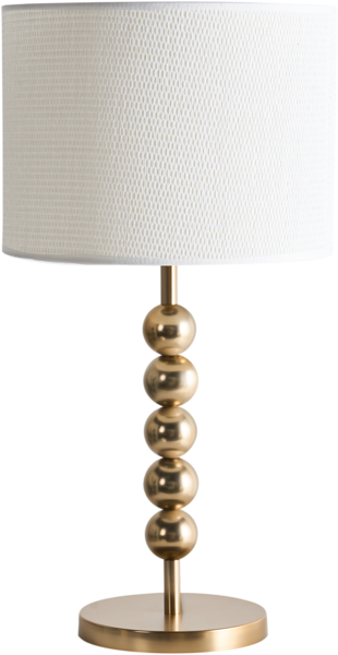 Tischlampe LOKY Metall Messing