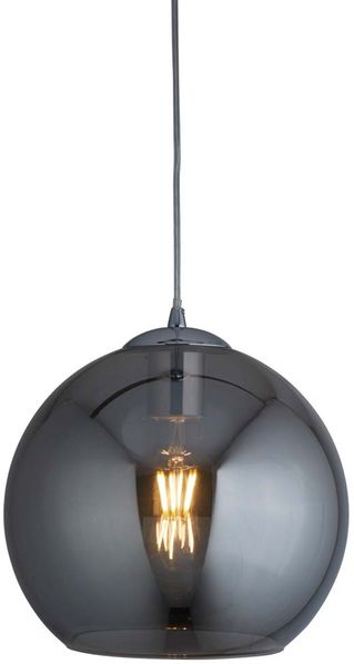 Pendelleuchte, Chrom, H 120 cm, BALLS