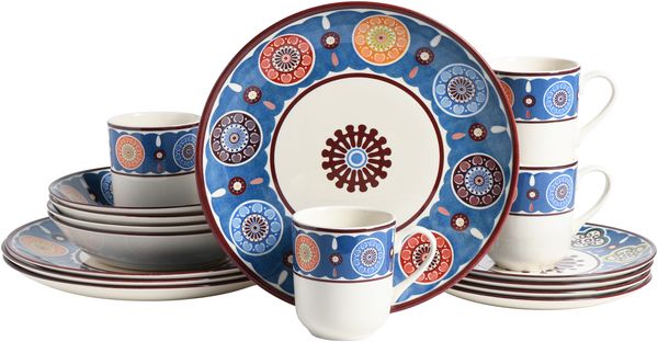 Sumaya Blue, Kombiservice 16-tlg (mo)