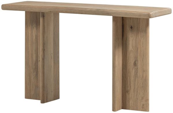 Konsole / Schminktisch Ato - Mangoholz Natur, 80 cm