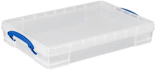 Really Useful Box Aufbewahrungsbox 10l 520x340x85mm PP transparent