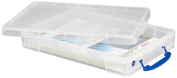 Really Useful Box Aufbewahrungsbox 10l 520x340x85mm PP transparent