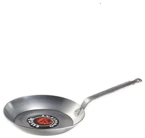 Turk Eisenpfanne schwer 28cm mit flachem Stiel Bild 3