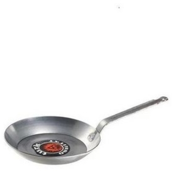 Turk Eisenpfanne schwer 28cm mit flachem Stiel Bild 2
