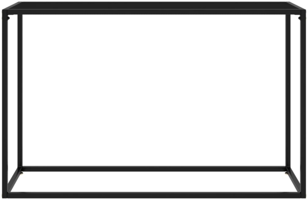 vidaXL Konsolentisch Schwarz 120 x 35 x 75 cm Hartglas [322816] Bild 1