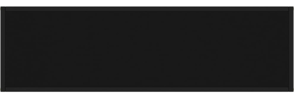 vidaXL Konsolentisch Schwarz 120 x 35 x 75 cm Hartglas [322816] Bild 3