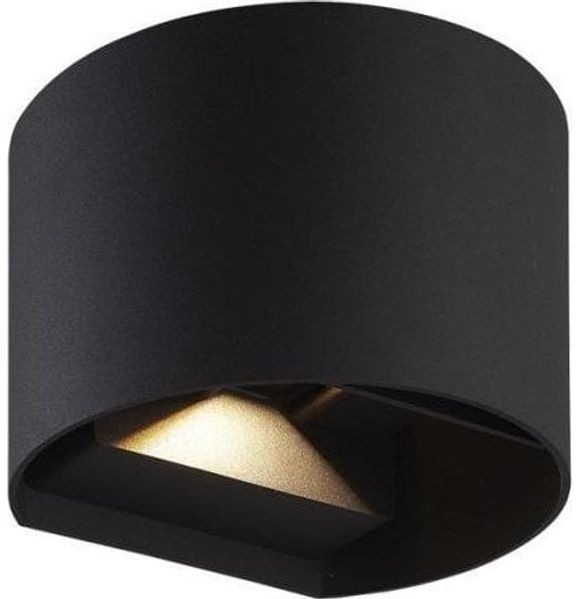 Duro Außenwandleuchte CILINDER LED 2x3W 4000K IP54 verstellbarer Lichtwinkel schwarz LED line LITE
